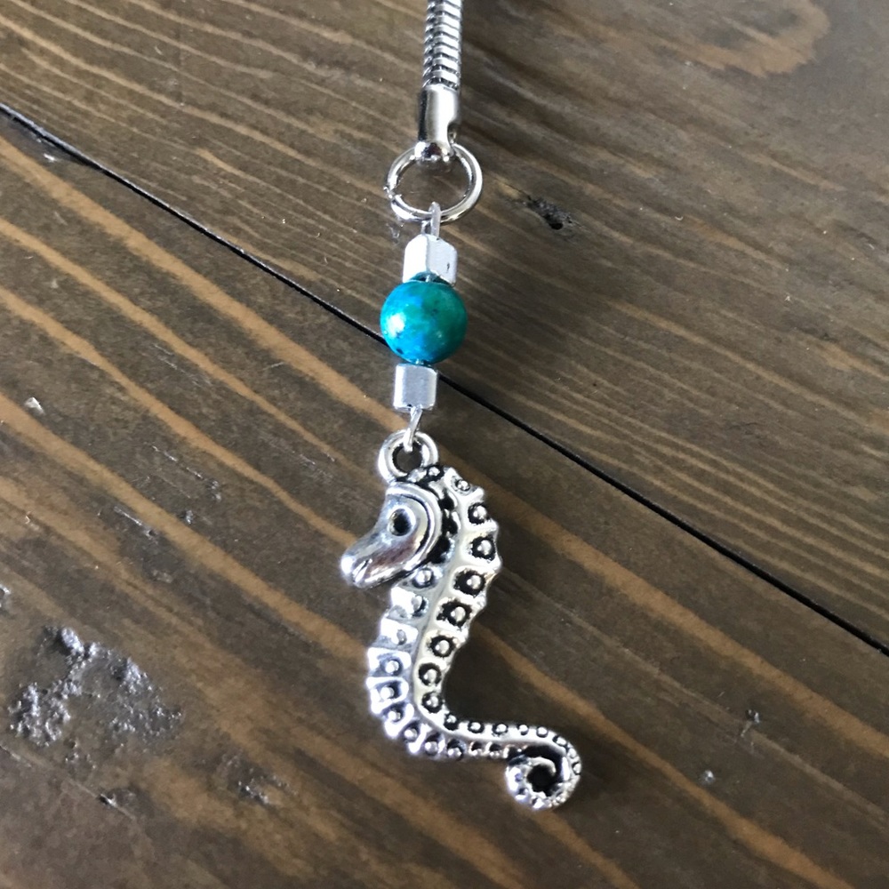 Seahorse Purse Charm